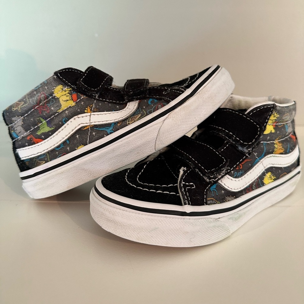Vans Sk8 Mid Reissue Dino Shoes Size 12